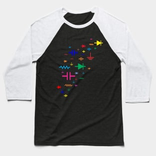 electronics symbols Baseball T-Shirt